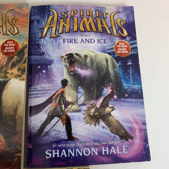 Spirit Animals Books 3,4,7 Paperback Blood Ties / Fire & Ice / The Evertree - Picture 5 of 5